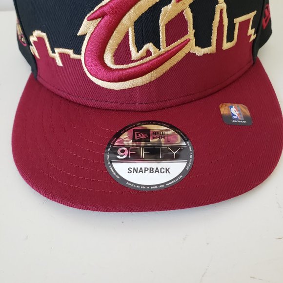Cleveland Cavaliers Hat Cap Snap Back New Era 2022 Tip Off City Silhouette NBA - Picture 3 of 11